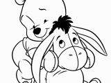 Coloring Pages Disney Winnie the Pooh Baby Pooh Coloring Pages