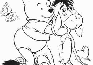 Coloring Pages Disney Winnie the Pooh Eeyore Coloring Pages
