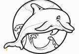 Coloring Pages Dolphins Printable Dolphin