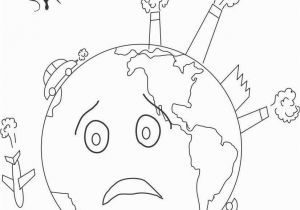 Coloring Pages Environmental Awareness Control Pollution Printable Coloring Page for Kids