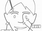 Coloring Pages Face Parts Coloring Pages Face Parts