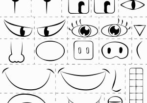 Coloring Pages Face Parts Coloring Pages Face Parts