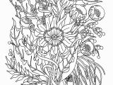 Coloring Pages Flower Garden Free Coloring Page Coloring for Adult Flowers Garden Still some
