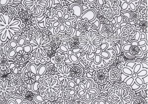 Coloring Pages for Adults Abstract Flowers Flowers Abstract Adult Printable Coloring Page