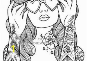 Coloring Pages for Adults Of People Digital Download Print Your Own Coloring Book Outline Page