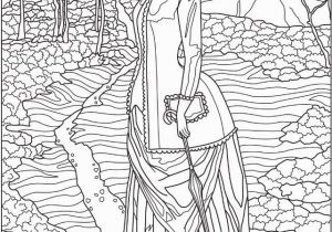 Coloring Pages for Adults Of People Victorian Woman Coloring Page