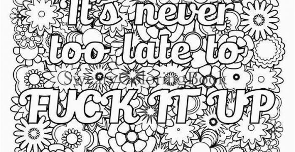 Coloring Pages for Adults Quotes Pin by Kelley Ketchum On Color with Images