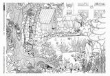 Coloring Pages for Adults with Hidden Objects Garten Tiere Wimmelbild … Malen