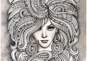 Coloring Pages for Adults Zodiac Zodiac Illustration "leo" by Balabolka Via Behance