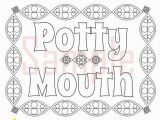 Coloring Pages for Boyfriend Sweary Coloring Page Potty Mouth 1 Swearing Coloring