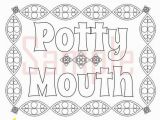 Coloring Pages for Boyfriend Sweary Coloring Page Potty Mouth 1 Swearing Coloring