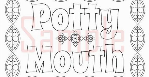 Coloring Pages for Boyfriend Sweary Coloring Page Potty Mouth 1 Swearing Coloring