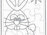 Coloring Pages for Easter Bunny Easter Bunny Puzzle 1 In 2020 with Images