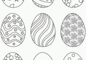 Coloring Pages for Easter Eggs Cute Easter Egg Coloring Pages Clip Art Library