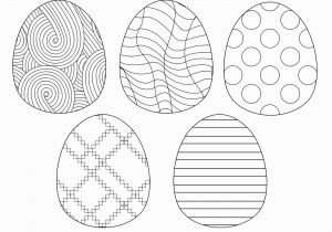 Coloring Pages for Easter Eggs Free Printable Easter Coloring Sheets Paper Trail Design