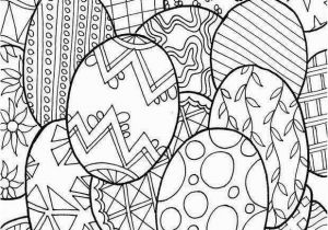 Coloring Pages for Easter Eggs Lovely Coloring Pages Easter Egg Pdf Picolour