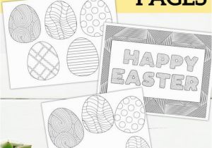 Coloring Pages for Easter Printable Free Printable Easter Coloring Sheets Med Bilder