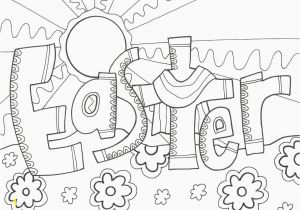 Coloring Pages for Easter Sunday Elegant Preschool Easter Bible Coloring Pages Boh Coloring