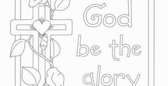 Coloring Pages for Easter Sunday Glory Of the Lord Coloring Page
