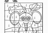 Coloring Pages for Fifth Graders Color by Fractions Elephant From Kaylee S Education