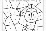 Coloring Pages for First Grade 6 Math Coloring Worksheets 1st Grade Back to School Color by