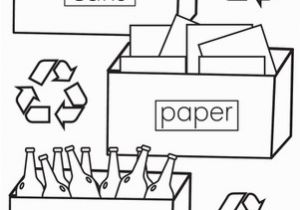 Coloring Pages for First Grade Color the Recycling with Images