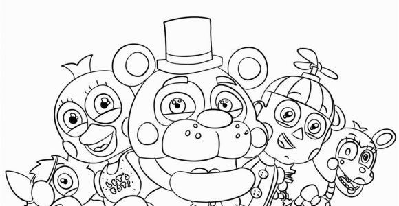 Coloring Pages for Five Nights at Freddy S Coloring Pages for Five Nights at Freddys 30 Elegant Fnaf 5 Coloring