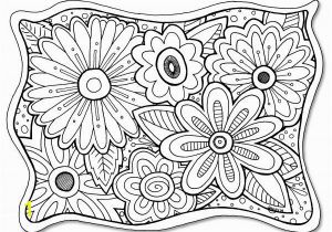 Coloring Pages for Gel Pens Flower Coloring Page Freebie