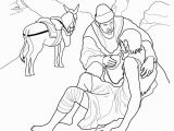 Coloring Pages for Good Samaritan A Coloring Page for Children Of "the Good Samaritan" From