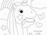 Coloring Pages for Grade 3 Color by Letters Coloring Pages