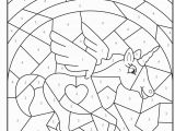 Coloring Pages for Grade 4 Free Printable Magical Unicorn Colour by Numbers Activity for Kids