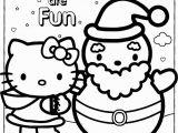 Coloring Pages for Hello Kitty and Her Friends Happy Holidays Hello Kitty Coloring Page