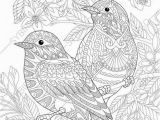 Coloring Pages for High School Students Pdf Coloring Pages for Adults Lovely Birds Couple Spring