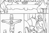 Coloring Pages for Holy Week Easter Triduum Coloring Page