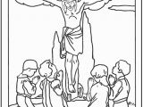 Coloring Pages for Holy Week Good Friday Coloring Pages â¤ â¤ for God so Loved the World