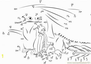 Coloring Pages for How to Train Your Dragon Dragon Dot to Dot