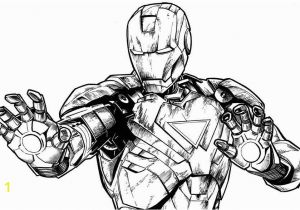 Coloring Pages for Iron Man Iron Man Sketch with Images