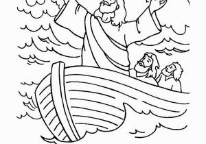 Coloring Pages for Jesus Calms the Storm Clip Art Jesus Calms the Storm
