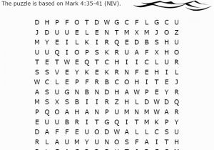 Coloring Pages for Jesus Calms the Storm Jesus Calms the Storm Word Search