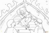 Coloring Pages for Jesus Calms the Storm Pin On Wnl