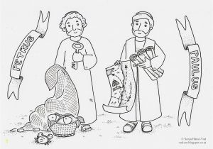 Coloring Pages for Jesus Resurrection Petrus and Paulus Coloring Page the House Of Häusl Vad