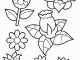 Coloring Pages for Kids Spring Spring Flowers Coloring Page