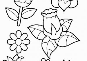 Coloring Pages for Kids Spring Spring Flowers Coloring Page