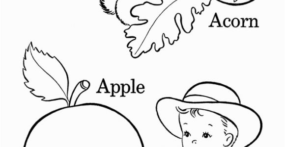 Coloring Pages for Letter A Alphabet Coloring Pages Letter A