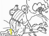 Coloring Pages for Moses and the Burning Bush 10 Best Burning Bush Craft Images