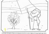 Coloring Pages for Moses and the Burning Bush Moses and the Burning Bush Bible Coloring Pages