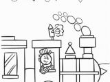 Coloring Pages for Nursery Class Color by Shape Train with Images