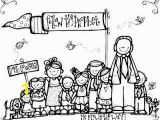Coloring Pages for Nursery Class Follow the Prophet Coloring Page by Melonheadz with Images