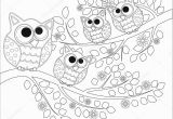 Coloring Pages for Older Kids Coloring Book Adult Older Children Coloring Page Cute Owl