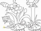 Coloring Pages for One Year Olds Spring Bugs Coloring Pages with Images